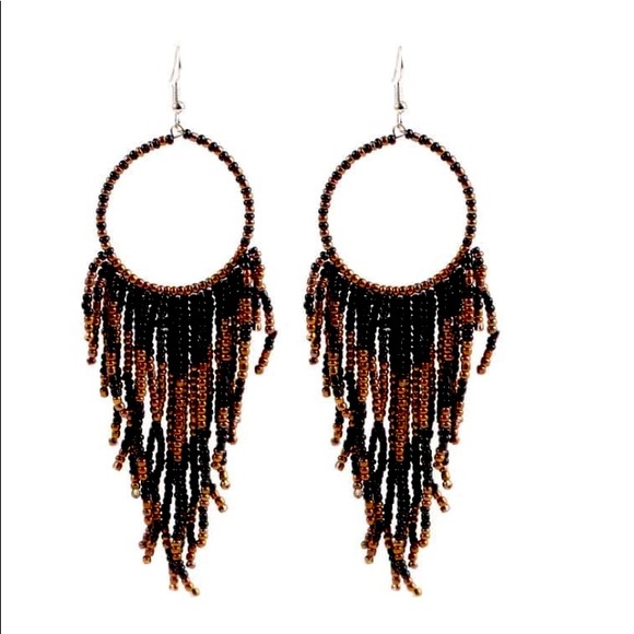Beaded earrings - Picture 1 of 1